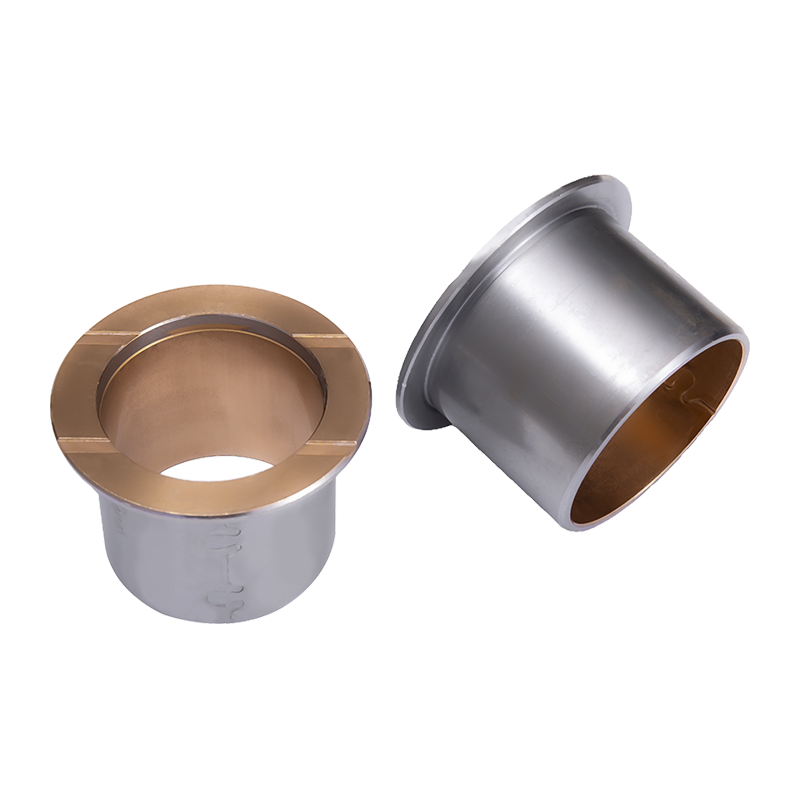 HZ08M Geschweißtes Bimetall-Verbundlager mit Flansch