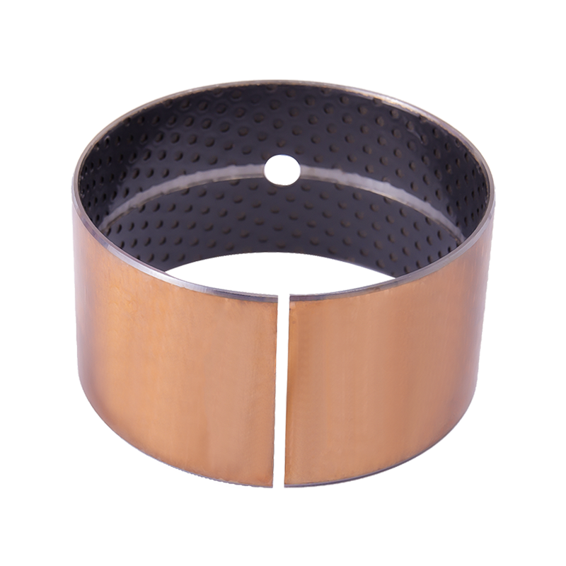 HZ2X Lager mit Grenzschmierung aus kohlenstoffarmem Stahl POM/bleihaltigem Füllstoff (schwarz).