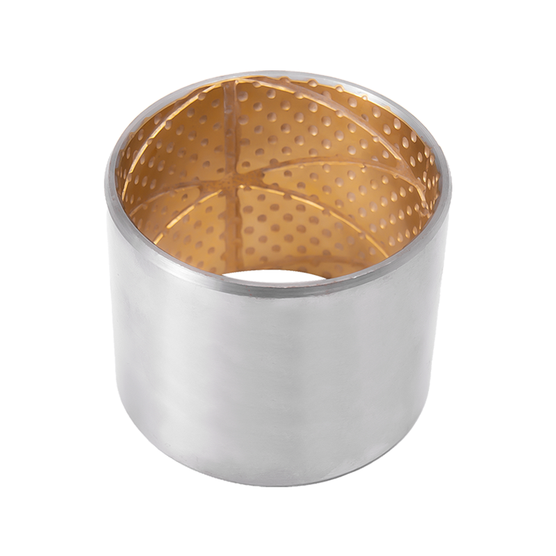 HZ802 Naturfarbenes Bimetall-Verbundlager mit Ölnut