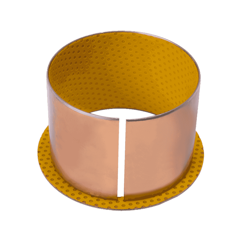 HZ2Y Porös gesintertes Kupfer-POM/Füllstoff-Lager (gelb) mit Grenzschmierung